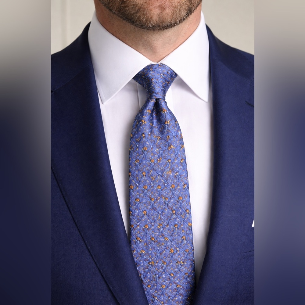 Robert Talbott Best of Class Silk Tie – Blue Floral – Nordstrom